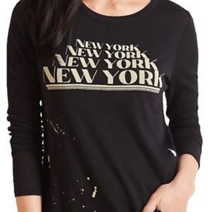 New York Evereve extra small New York long sleeved XS long sleeved tee
